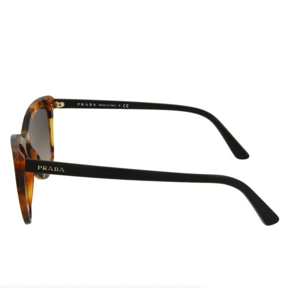Prada Women's Light Havana and Black Cat Eye Sunglasses! - Picture 3 of 4